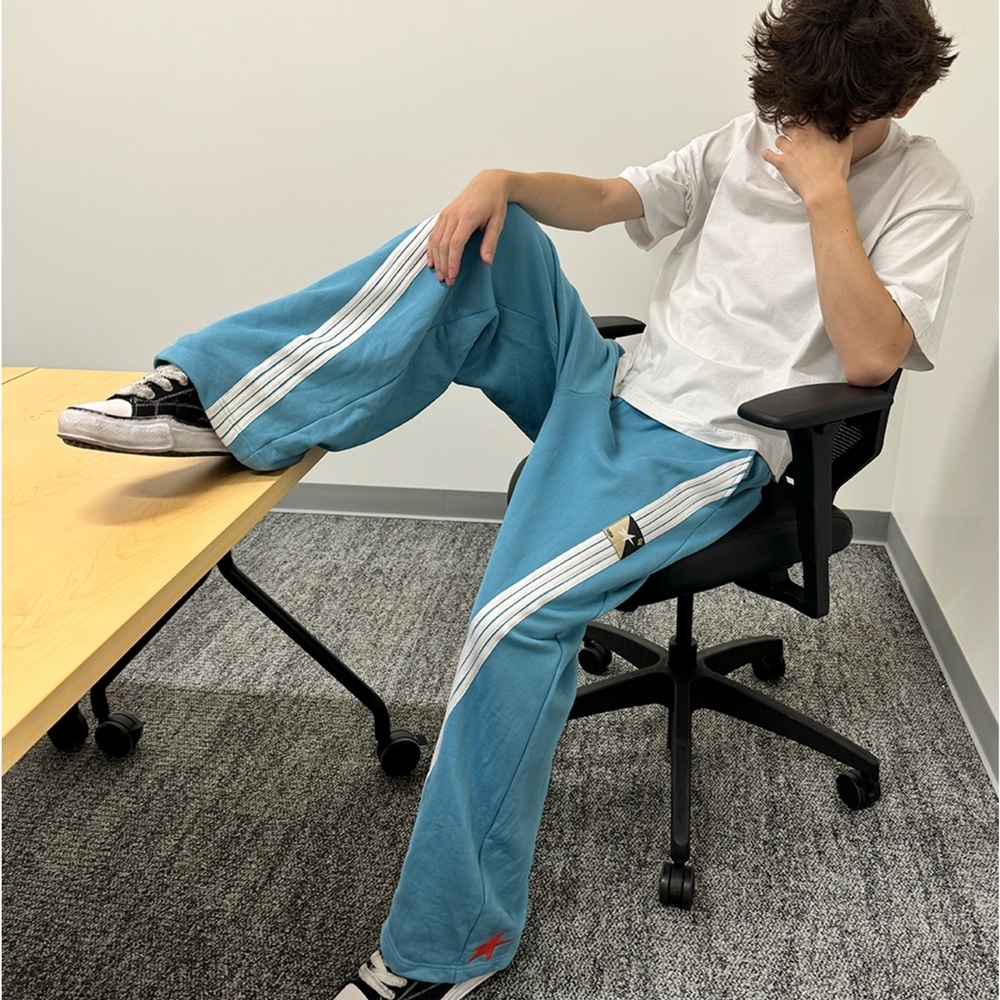 AZVA Men's Blue Sweats